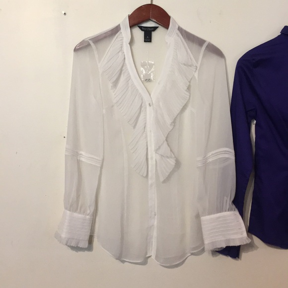 White HouseBlack Market+Antonio Melani Button Ups - Picture 5 of 8